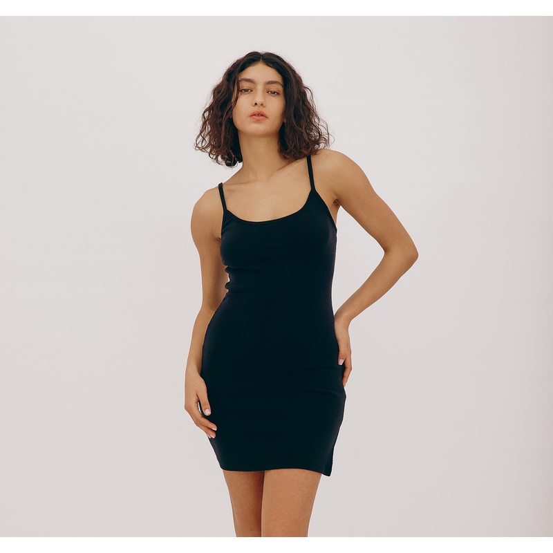 Soft Knit Slip Dress