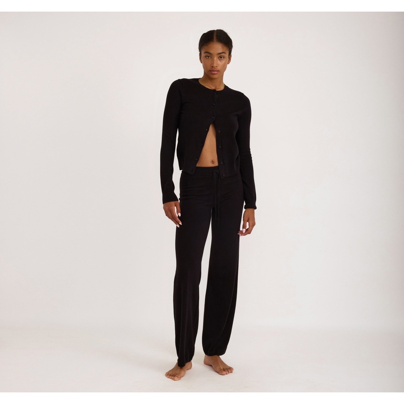 Soft Knit Straight Leg Pants