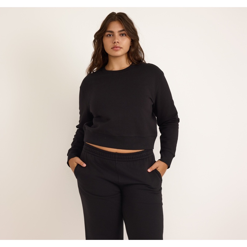 Weekend Boxy Crewneck Sweatshirt