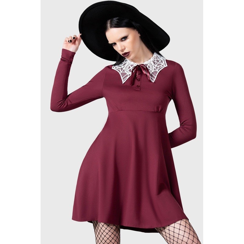 Charmed School Dress [CRIMSON]