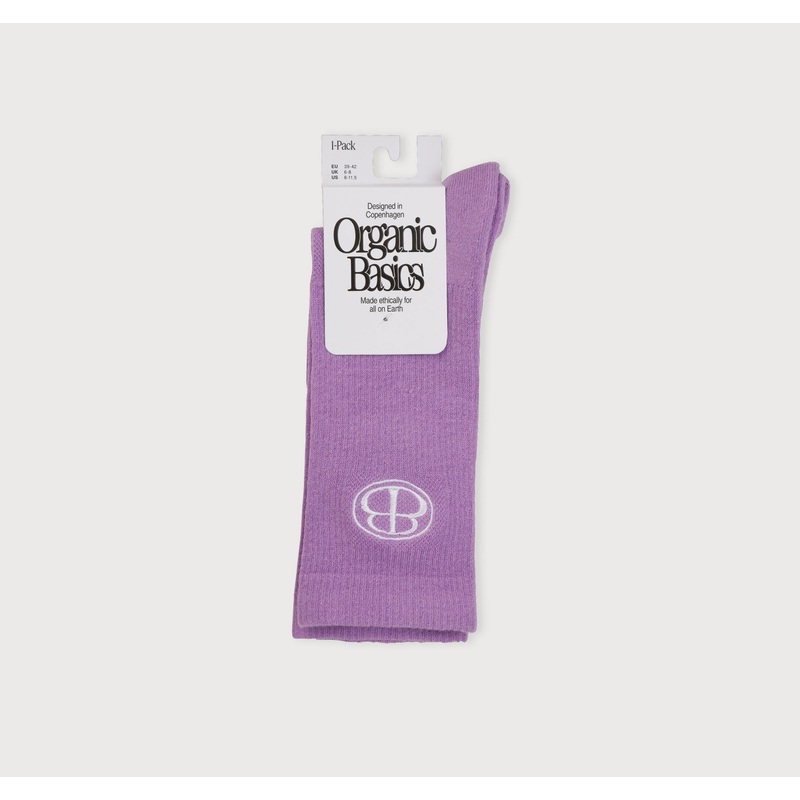 Core Butterfly Crew Rib Socks