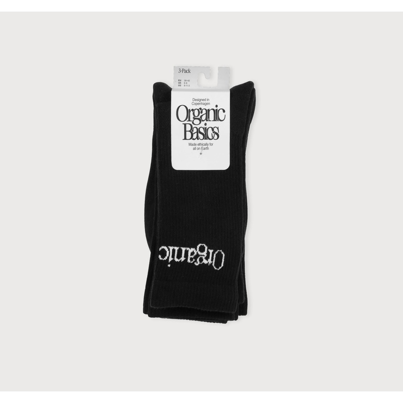 Core Logo Crew Socks 3-Pack