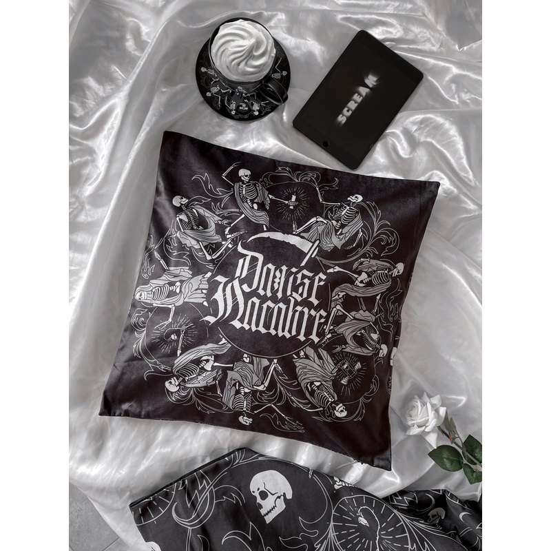 Danse Macabre Double Sided Cushion Cover