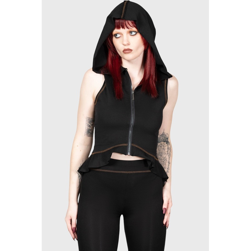 Furrows Hooded Top