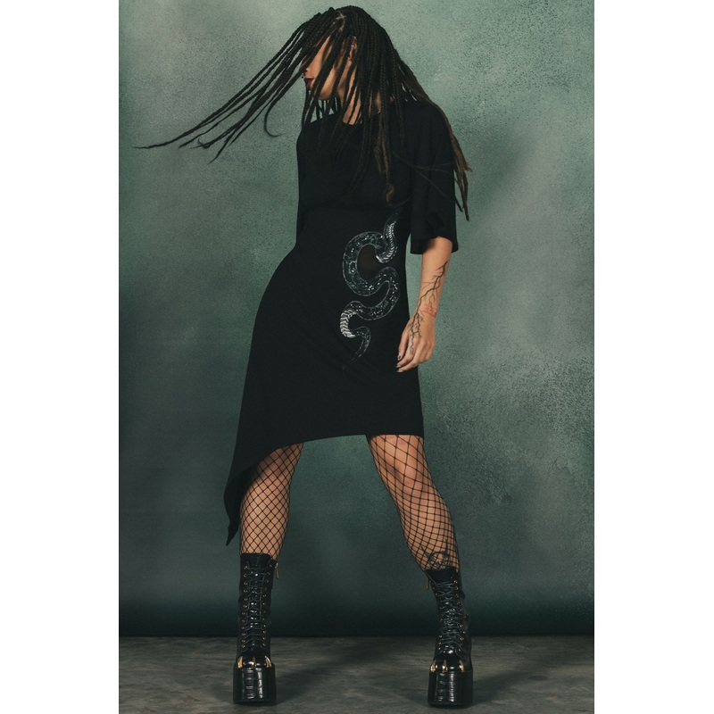 Maple Asymmetric Dress
