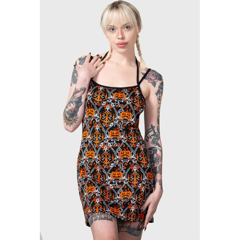 Autumn Slumber Slip Dress