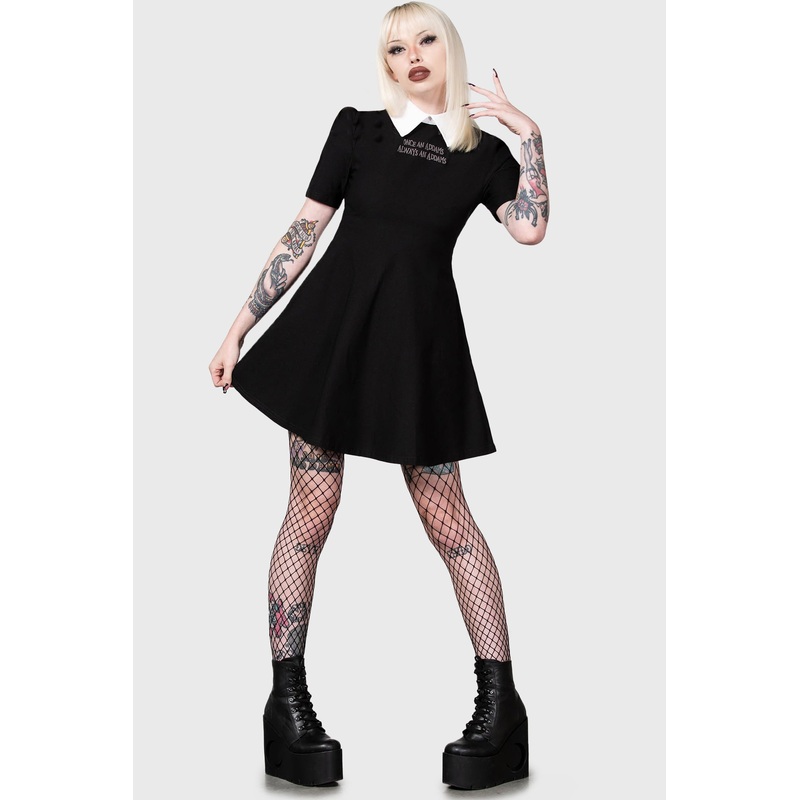 Blackest Heart Skater Dress