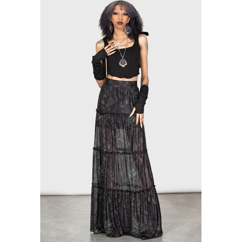 Ghosted Woods Maxi Skirt