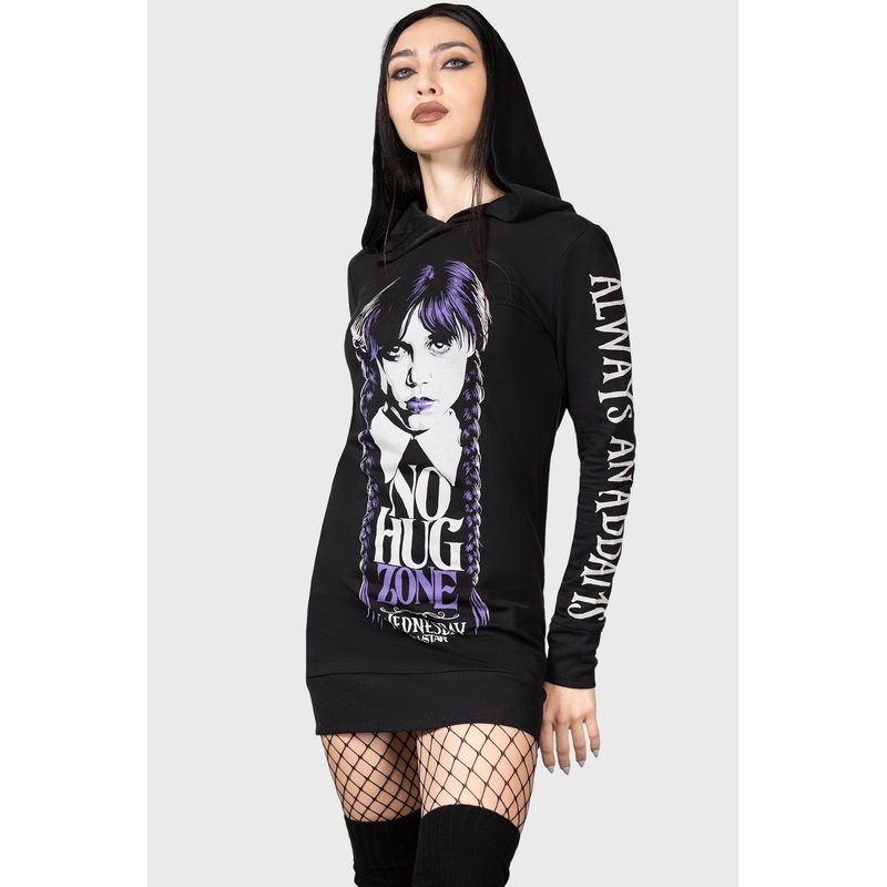 No-Hug Zone Longline Hoodie