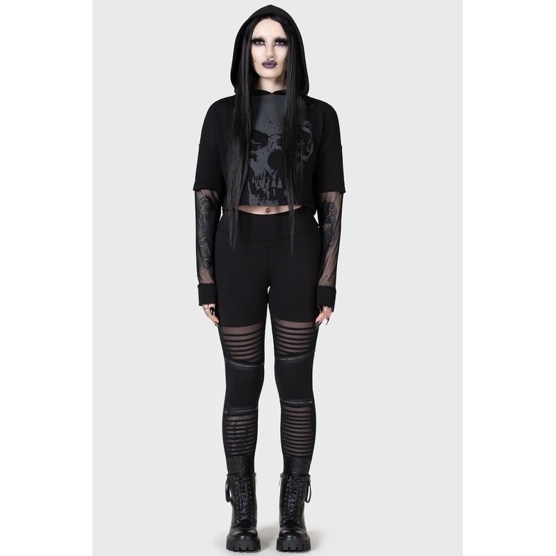 Chilled Bone Crop Hoodie