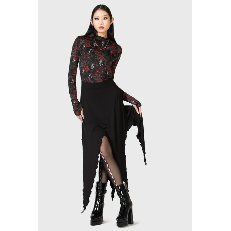 Creeping Willow Midi Skirt
