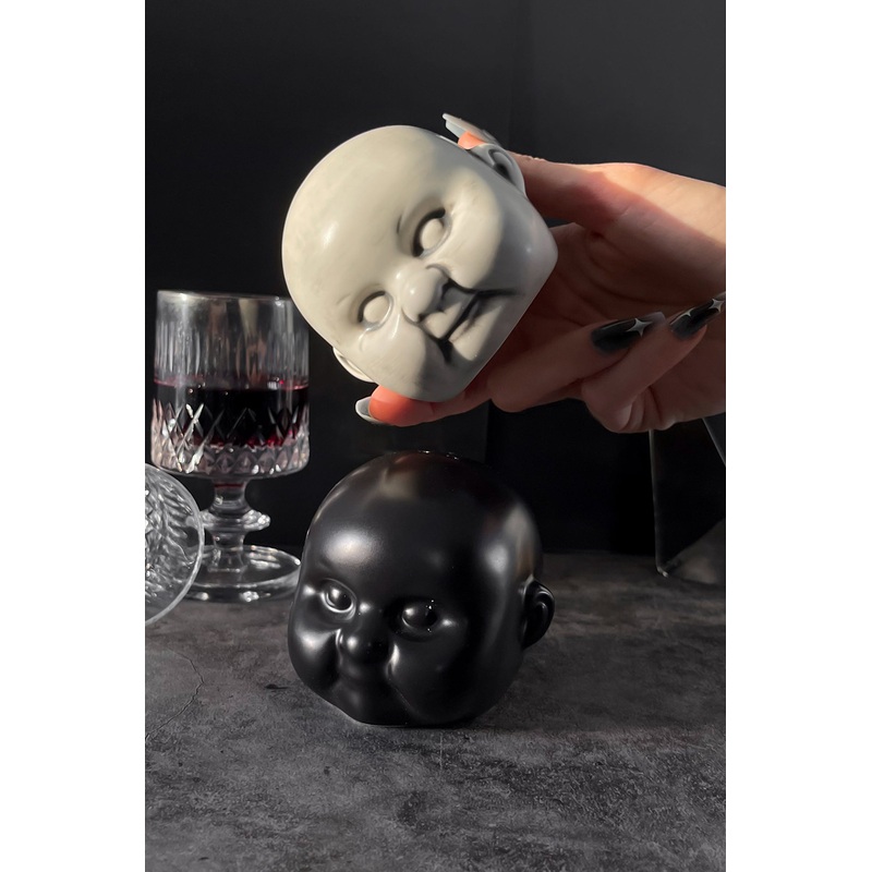 Dolls Head Salt & Pepper Shaker Set