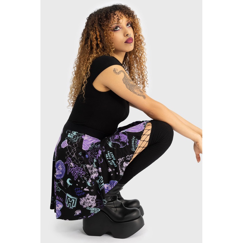 Haunt It Mini Skirt