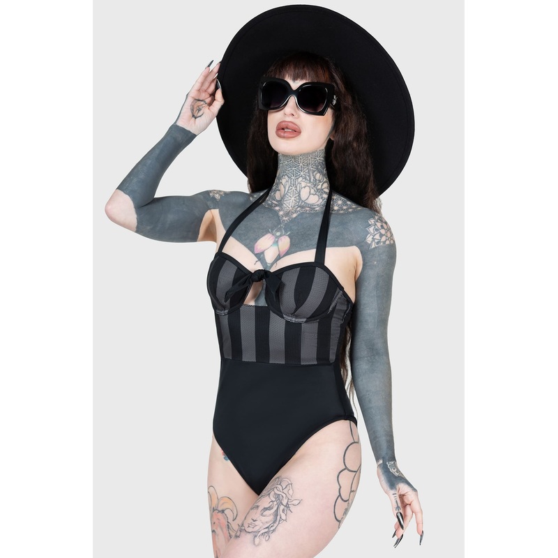 Shadow Stripe Swimsuit