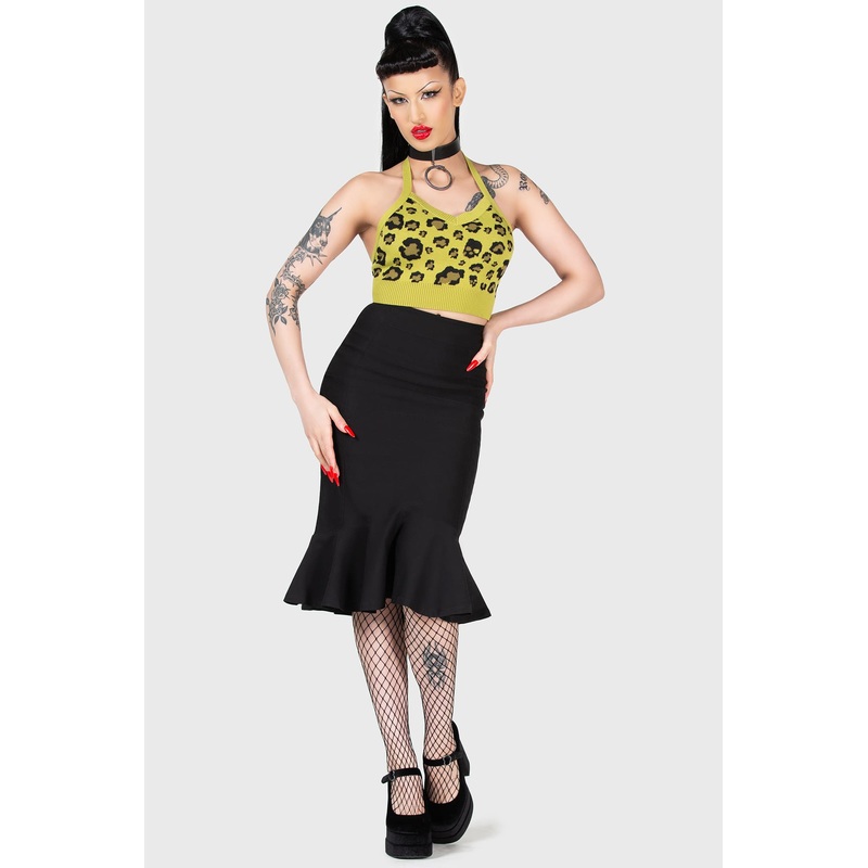 Skulleo Halter Top