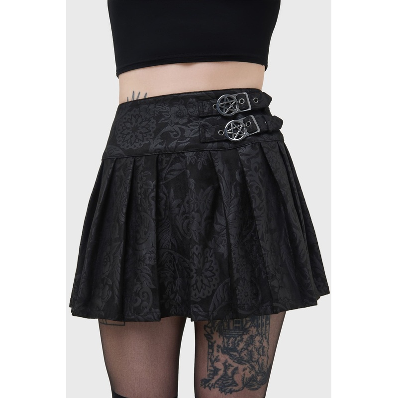 Bat Girl Skirt [BLACK LILY]