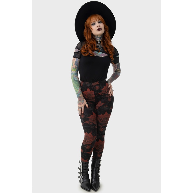 Blood Rose Leggings