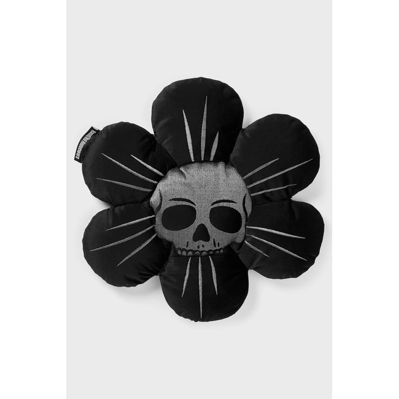 Grim Blossom Flower Cushion