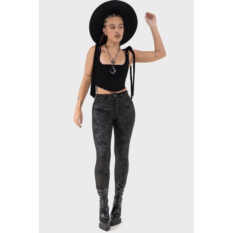 Nora Trousers [BLACK LILY]