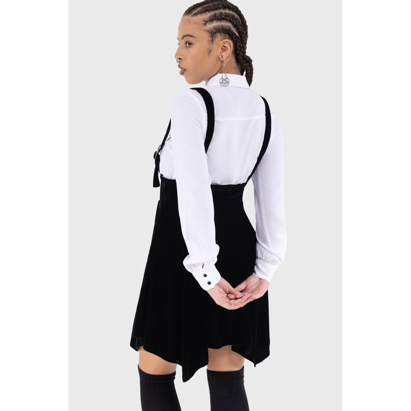 Vampfire Suspender Skirt