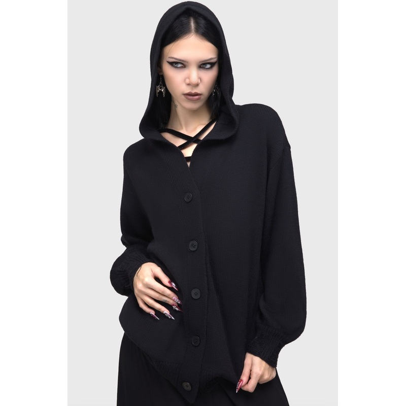 Darkmoor Academy Hooded Cardigan