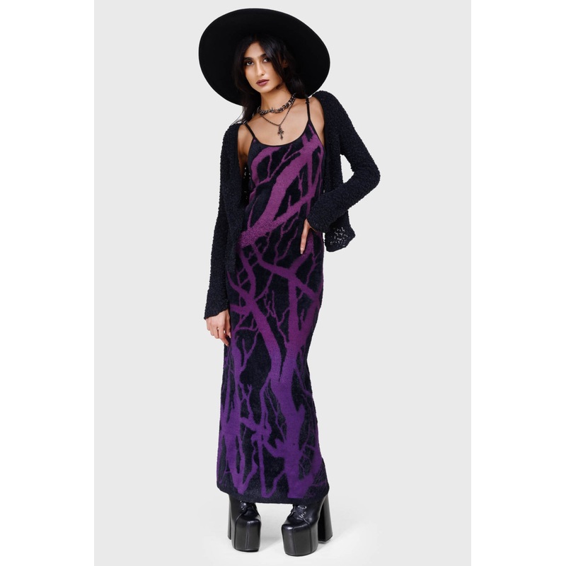Forest Knit Maxi Dress