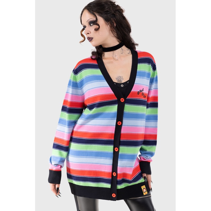Good Guys Finish Last Knit Cardigan