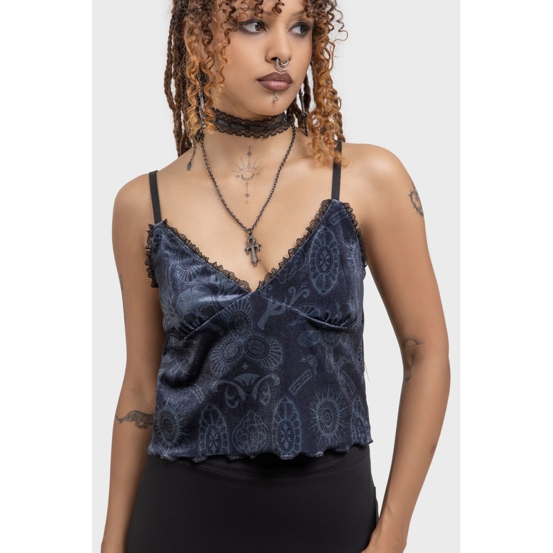 Half Vamp Top