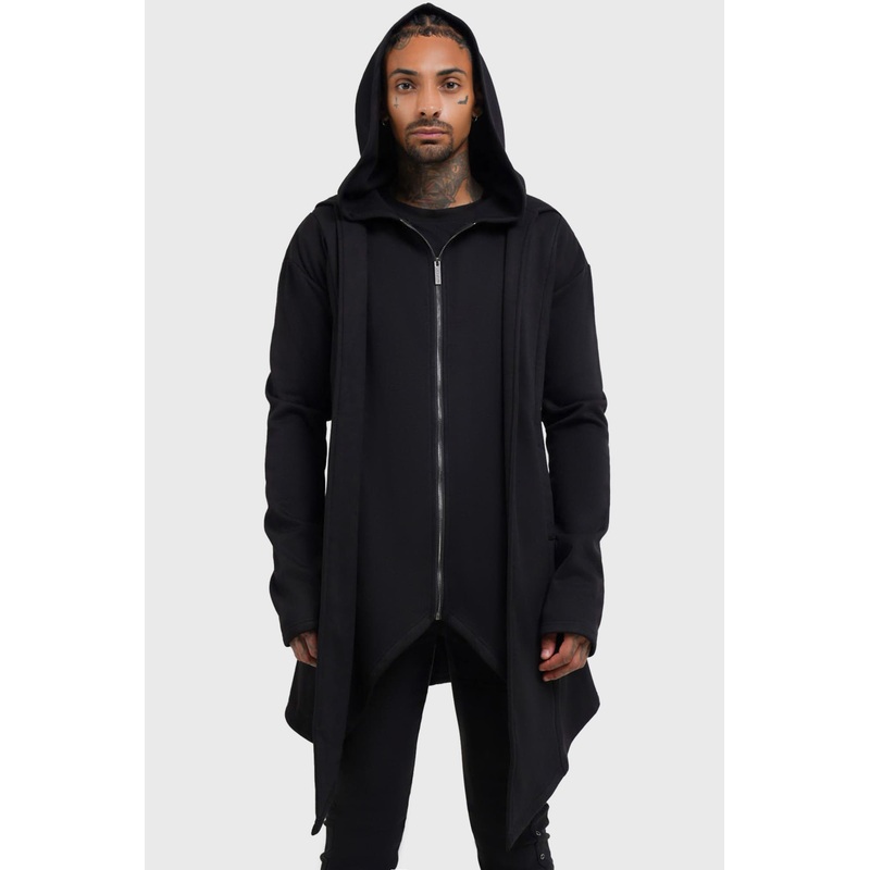 Hardcoded Poetry Longline Hoodie