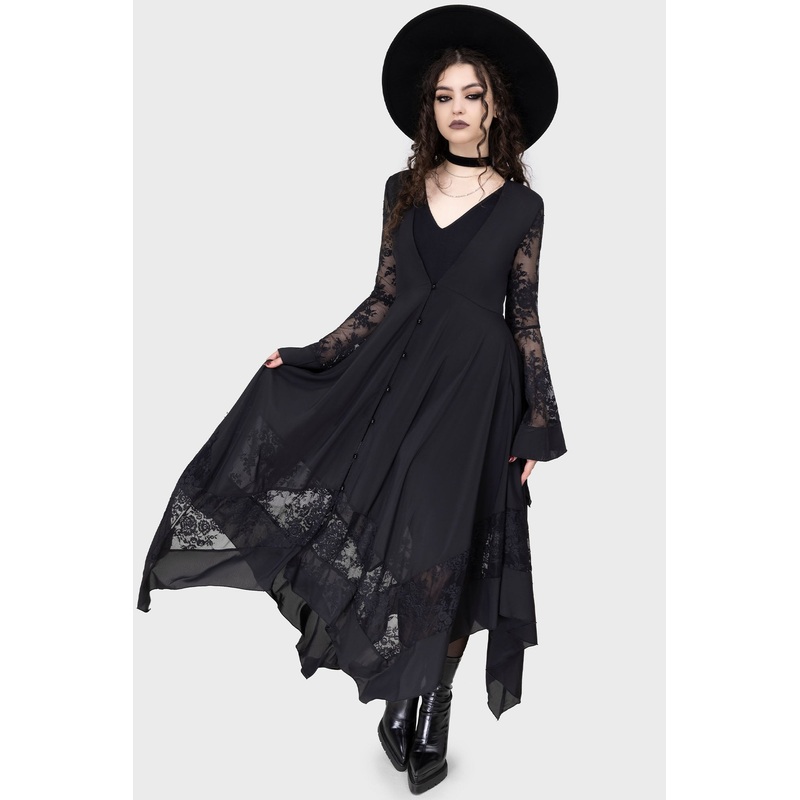 Misty Night Maxi Dress