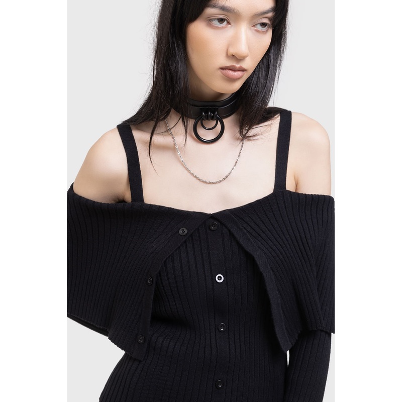 Shadow Empress Knit Top