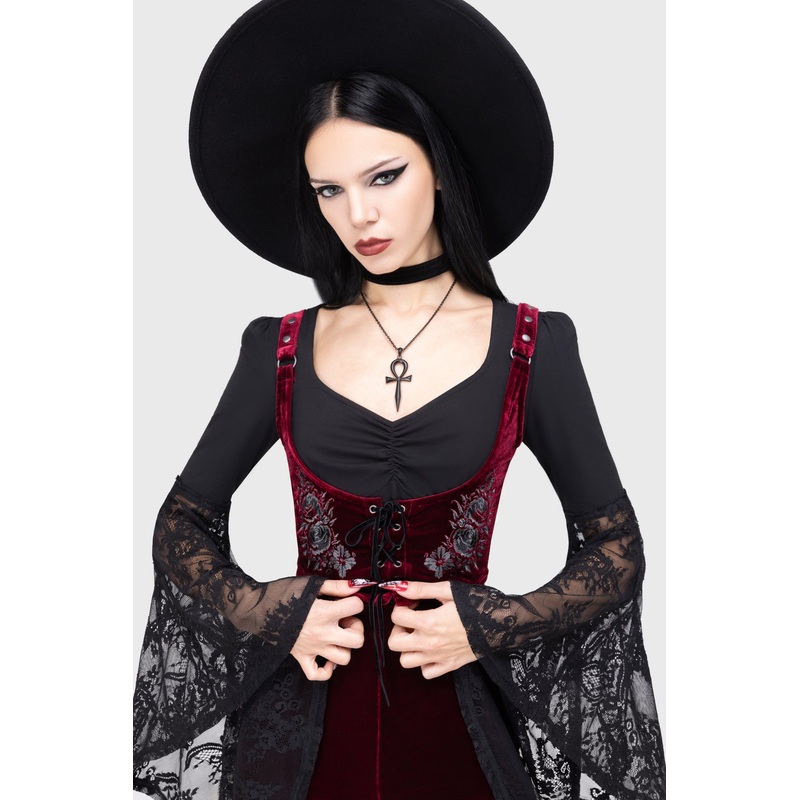 A Devil’s Rose Underbust Corset Top