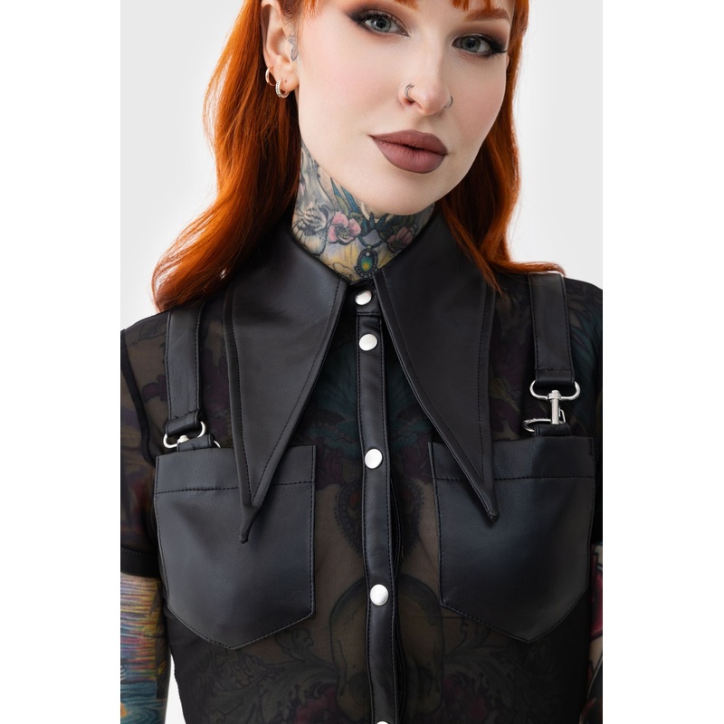 Dark Halo Crop Shirt