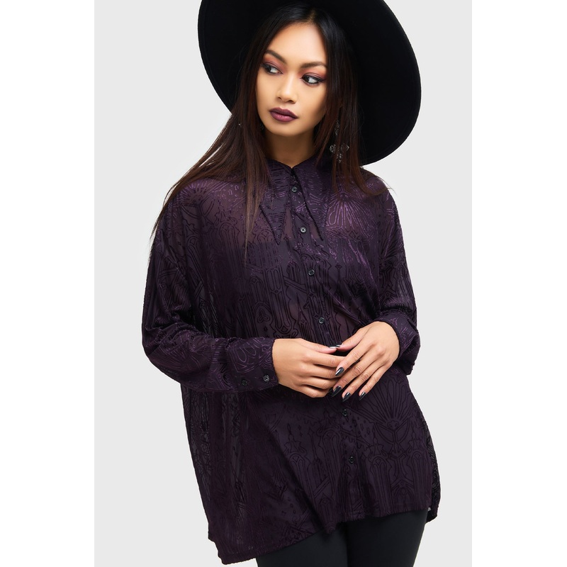 Gates Of Hell Shirt [Purple]