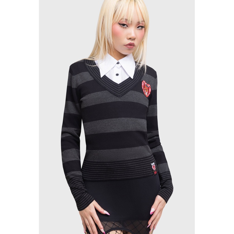 His Infernal Majesty Knitted Top