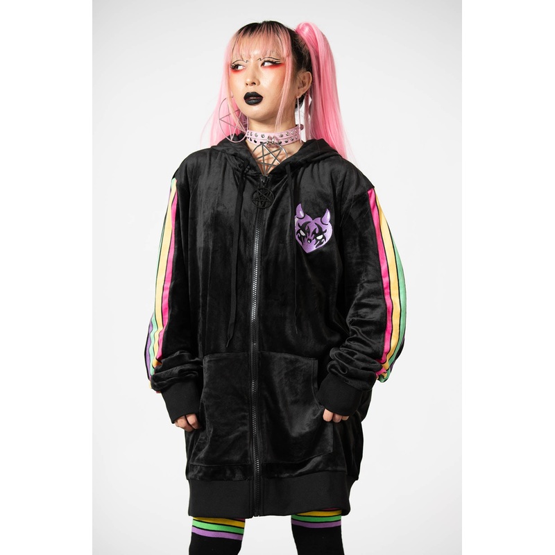 Lounge Wizard Velour Hoodie