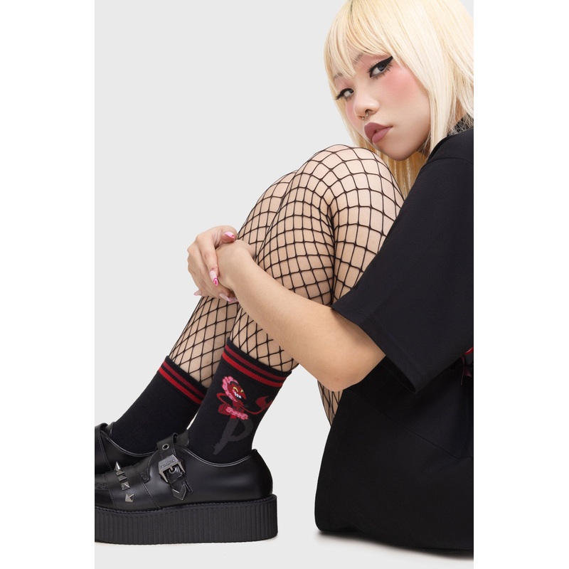 Villain So Evil Ankle Socks