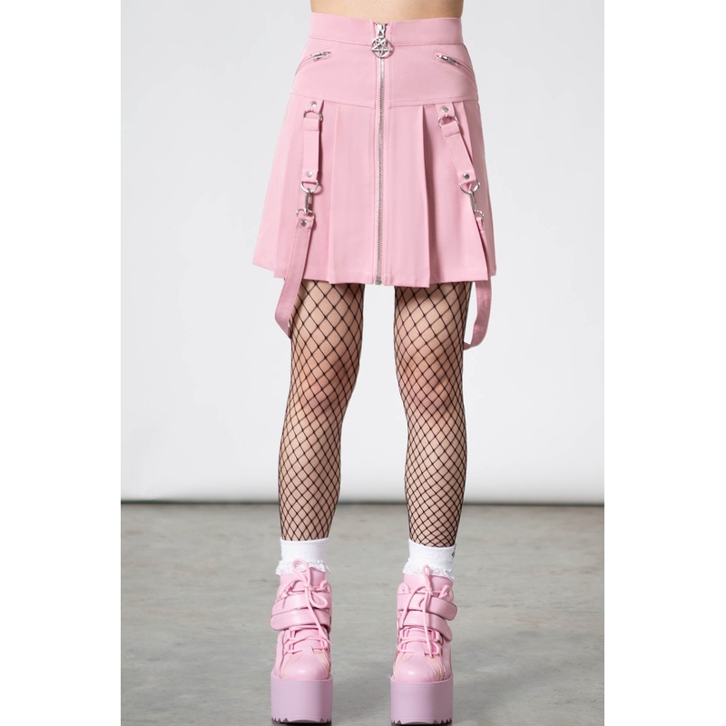 Blaire B*tch Mini Skirt [PASTEL PINK]