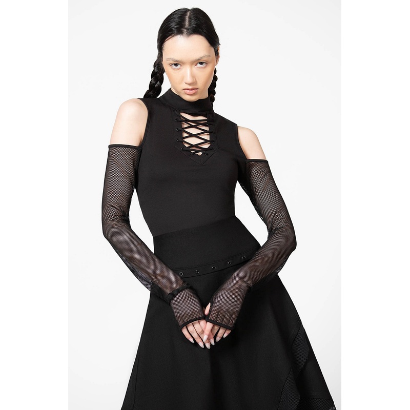 Dark Half Long Sleeve Top