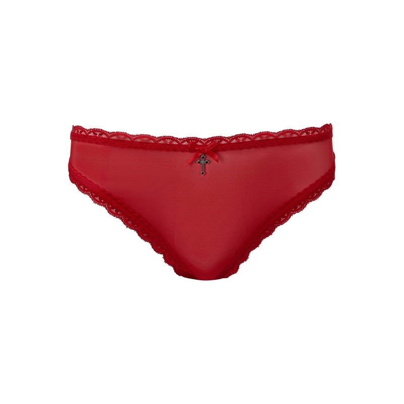She Bites Lace Panty [SCARLET]