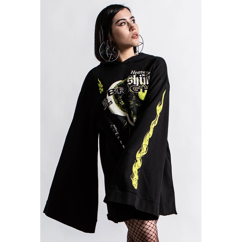 Shine Bright Oversized Hood Top