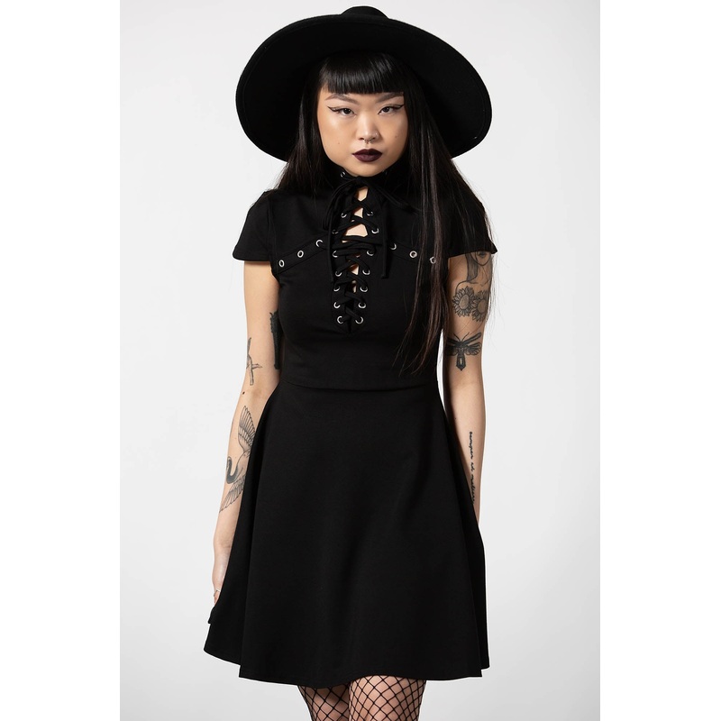 Tied Up Skater Dress