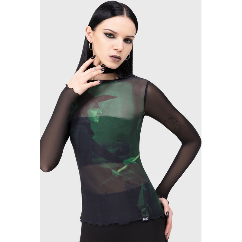 Truly Wicked Mesh Top
