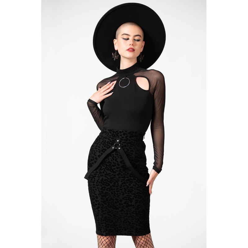 Catty Queen Midi Skirt