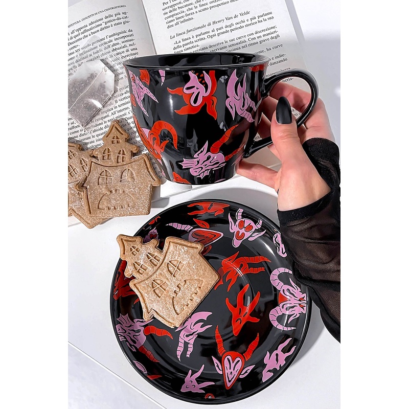 Devil’s Play Mug & Saucer