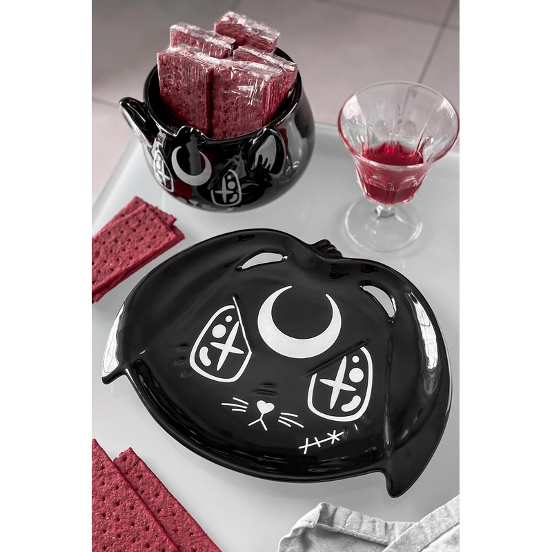 Evil Bunny Cake Plate