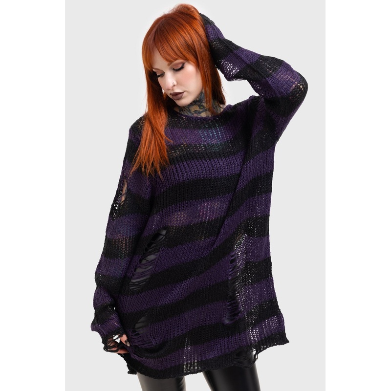 Graph Knit Sweater