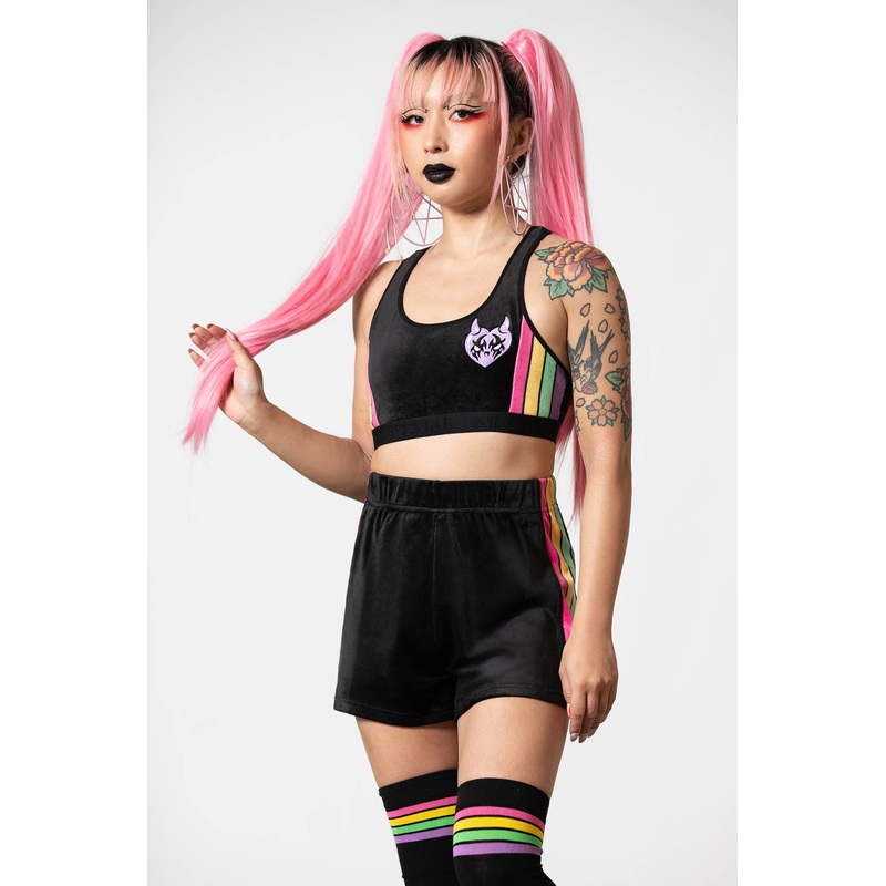 Groovy Velour Bralet