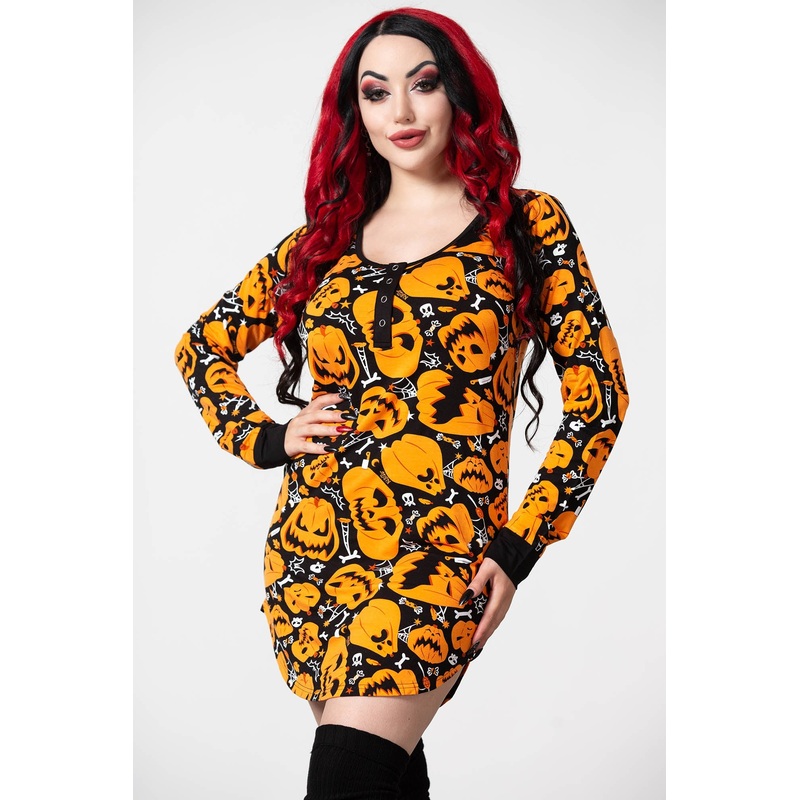 Night Harvest Henley Dress