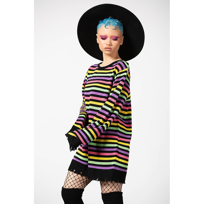Rainbow Warrior Knit Sweater